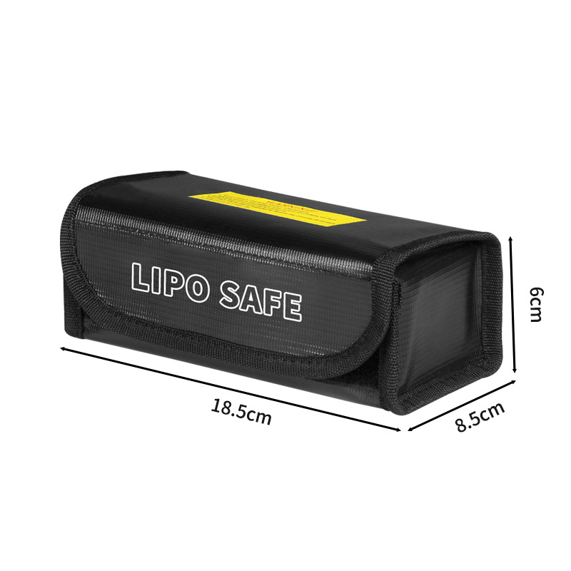 Túi bảo vệ pin LiPo hình vuông - đánh giá và giá Rc Helicopter Bag
