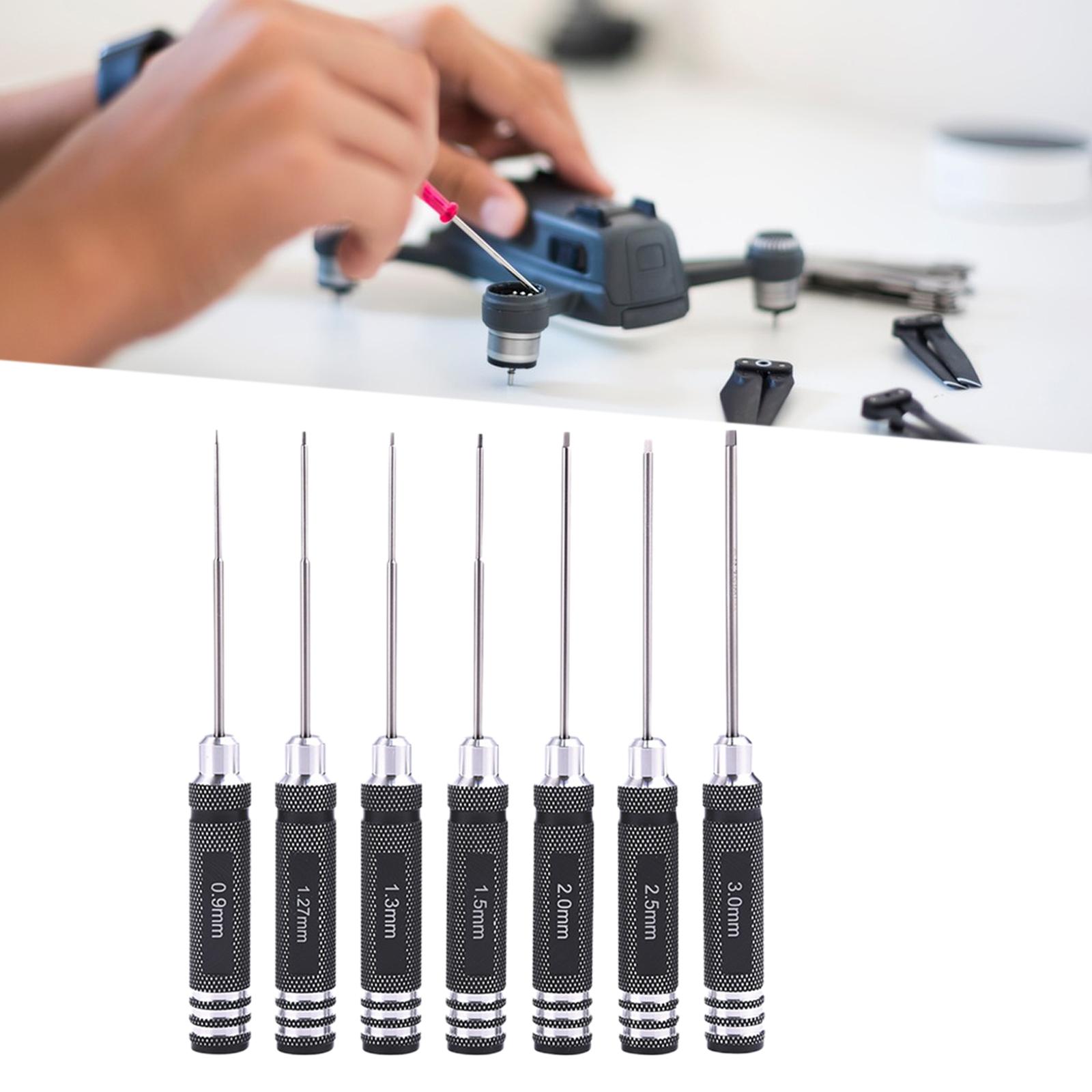 7Pcs RC Hex Screw Driver Set H - đánh giá và giá Rc Helicopter Tool Kit
